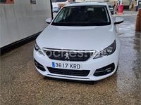 Usado Peugeot 308 Allure 110 CV (80 kW) 2018 Blanco Berlina