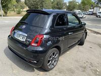 Usado Fiat 500 70 CV (51 kW) 2021 Negro Berlina