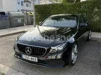 Usado Mercedes E220 194 CV (142 kW) 2017 Negro Berlina