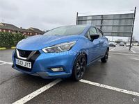 Usado Nissan Micra 90 CV (66 kW) 2017 Azul Berlina