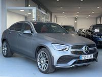 Usado Mercedes GLC300 245 CV (180 kW) 2020 Gris / plata Coupe