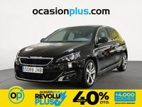 Usado Peugeot 308 GT-line 131 CV (96 kW) 2015 Negro Utilitario