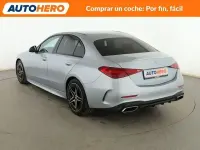 Usado Mercedes C220 AMG line 200 CV (147 kW) 2021 Gris Berlina