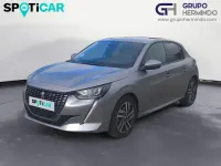 Usado Peugeot 208 Allure 100 CV (73 kW) 2021 Gris / plata Utilitario