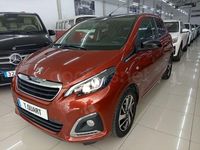 Usado Peugeot 108 Allure 72 CV (52 kW) 2021 Rojo Berlina