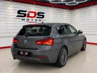 Usado BMW 116 116 CV (85 kW) 2018 Gris Utilitario