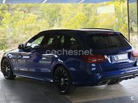 Usado Mercedes C200 150 CV (110 kW) 2019 Azul Familiar