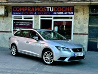Usado Seat Leon Style 110 CV (80 kW) 2016 Gris / plata Familiar
