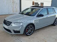 Usado Skoda Octavia RS 184 CV (135 kW) 2014 Gris / plata Familiar