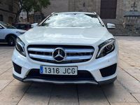 Usado Mercedes GLA220 AMG line 170 CV (125 kW) 2015 Blanco SUV