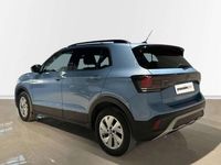 Usado VW T-Cross Life 95 CV (69 kW) 2024 Azul SUV