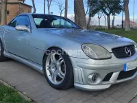 Usado Mercedes SLK32 AMG AMG 354 CV (260 kW) 2001 Gris / plata Descapotable