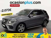 Usado Mercedes GLE500 449 CV (330 kW) 2016 Gris SUV