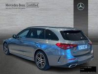 Usado Mercedes C220 AMG line 200 CV (147 kW) 2025 Gris selenita Familiar