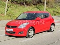 Usado Suzuki Swift GLX 95 CV (69 kW) 2012 Rojo Utilitario