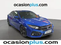 Usado Honda Civic Elegance 129 CV (94 kW) 2017 Azul Utilitario