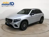 Usado Mercedes GLC220 AMG line 170 CV (125 kW) 2019 Gris / plata SUV