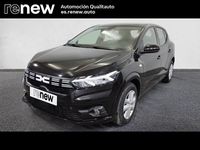 Usado Dacia Sandero Expression 100 CV (73 kW) 2024 Negro Berlina