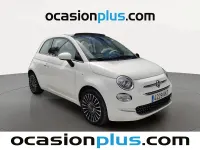 Usado Fiat 500C Lounge 69 CV (50 kW) 2018 Blanco Descapotable