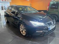 Usado Seat Leon FR 130 CV (95 kW) 2019 Negro Familiar