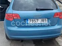Usado Audi A3 Sportback Attraction 105 CV (77 kW) 2010 Azul Utilitario