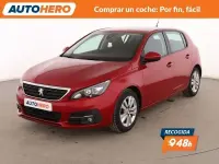 Usado Peugeot 308 Active 110 CV (80 kW) 2017 Rojo Berlina