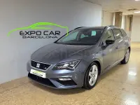 Usado Seat Leon FR 150 CV (110 kW) 2018 Gris / plata Familiar