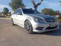 Usado Mercedes C220 Avantgarde 170 CV (125 kW) 2011 Gris / plata Familiar