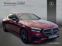 Usado Mercedes E200 207 CV (152 kW) 2025 Rojo Berlina