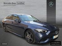 Usado Mercedes C220 AMG line 200 CV (147 kW) 2025 Azul sodalita Berlina