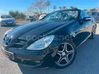 Usado Mercedes SLK200 163 CV (119 kW) 2004 Negro Descapotable