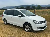 Usado VW Sharan Advance 140 CV (102 kW) 2015 Blanco Monovolumen