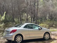 Usado Peugeot 207 CC Sport 150 CV (110 kW) 2010 Gris / plata Descapotable