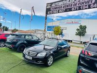 Usado Mercedes C200 Avantgarde 136 CV (100 kW) 2009 Negro Berlina