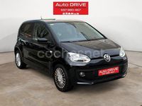 Usado VW up! high up! 60 CV (44 kW) 2016 Negro Utilitario
