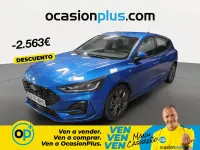 Usado Ford Focus ST-Line 125 CV (91 kW) 2023 Azul Berlina