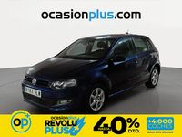Usado VW Polo Advance 90 CV (66 kW) 2012 Azul Utilitario