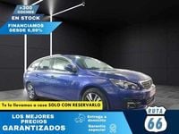 Usado Peugeot 308 SW Allure 131 CV (96 kW) 2018 Azul Familiar