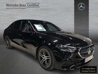 Usado Mercedes E220 AMG line Plus 197 CV (144 kW) 2024 Negro Familiar