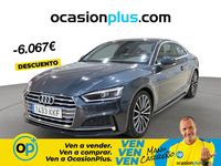 Usado Audi A5 S-Line 190 CV (139 kW) 2018 Gris / plata Coupe