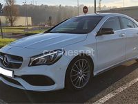 Usado Mercedes CLA200 AMG line 136 CV (100 kW) 2017 Blanco Berlina