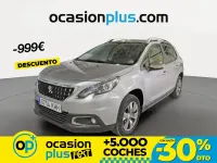 Usado Peugeot 2008 Style 82 CV (60 kW) 2018 Gris SUV