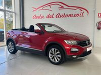 Usado VW T-Roc Cabriolet Style 150 CV (110 kW) 2021 Rojo Descapotable