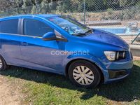 Usado Chevrolet Aveo LTZ 100 CV (73 kW) 2011 Azul Berlina