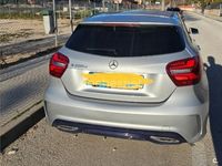 Usado Mercedes A200 AMG line 136 CV (100 kW) 2017 Gris / plata Berlina