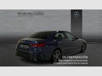 Usado Mercedes C220 AMG line 200 CV (147 kW) 2024 Azul sodalita (metalizado) Berlina