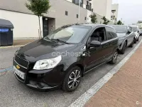 Usado Chevrolet Aveo LS 84 CV (61 kW) 2010 Negro Berlina