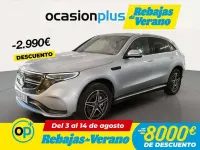 Usado Mercedes EQC400 300 kW (408 CV) 2020 Gris SUV