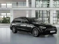 Usado Mercedes C220 199 CV (146 kW) 2022 Negro Familiar