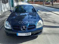 Usado Mercedes SLK200 163 CV (119 kW) 2004 Azul Descapotable
